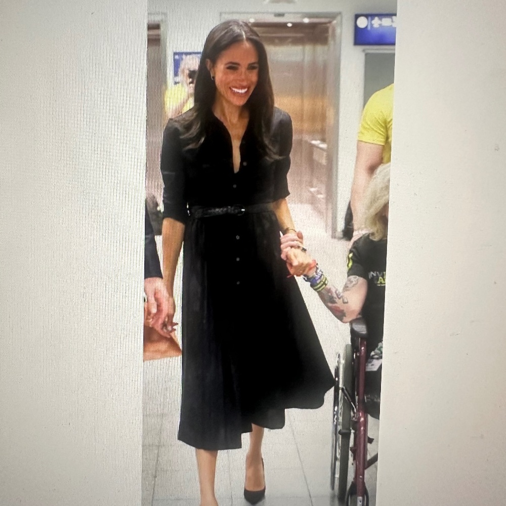 Banana Republic Black Shirt Dress